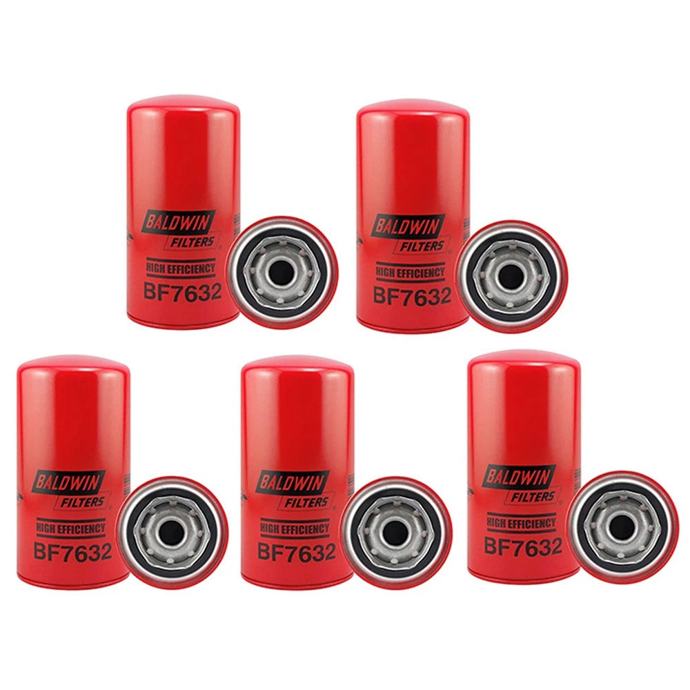 Set of 5 Fuel Filters for Caterpillar CAT 320DLN 318C 320D