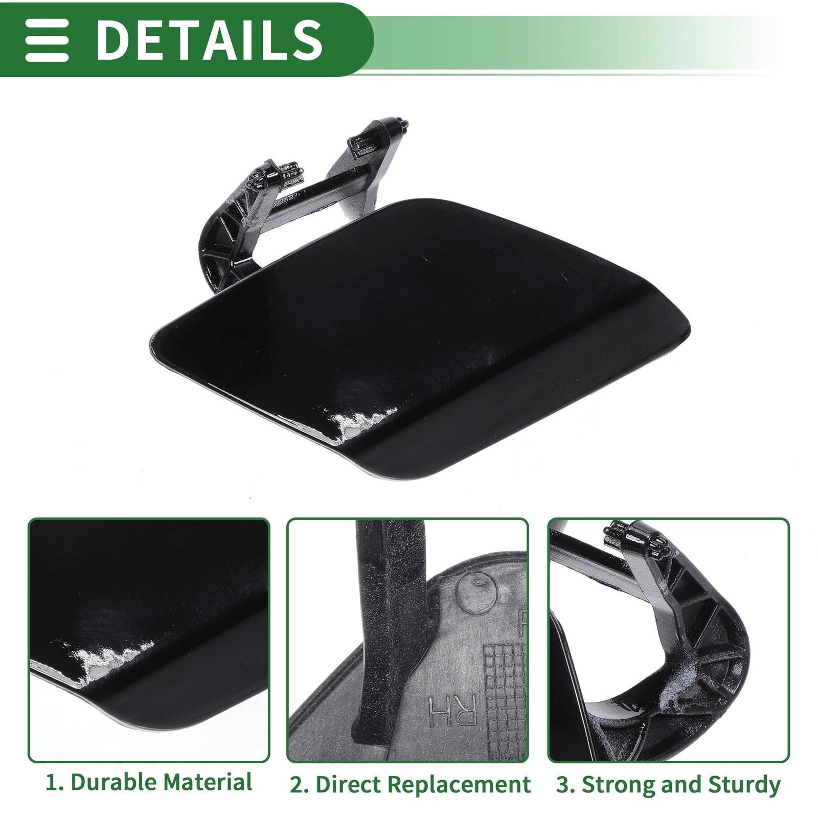 Headlight Washer Nozzle Cover Cap for Mercedes-Benz E400 (2014–2016)