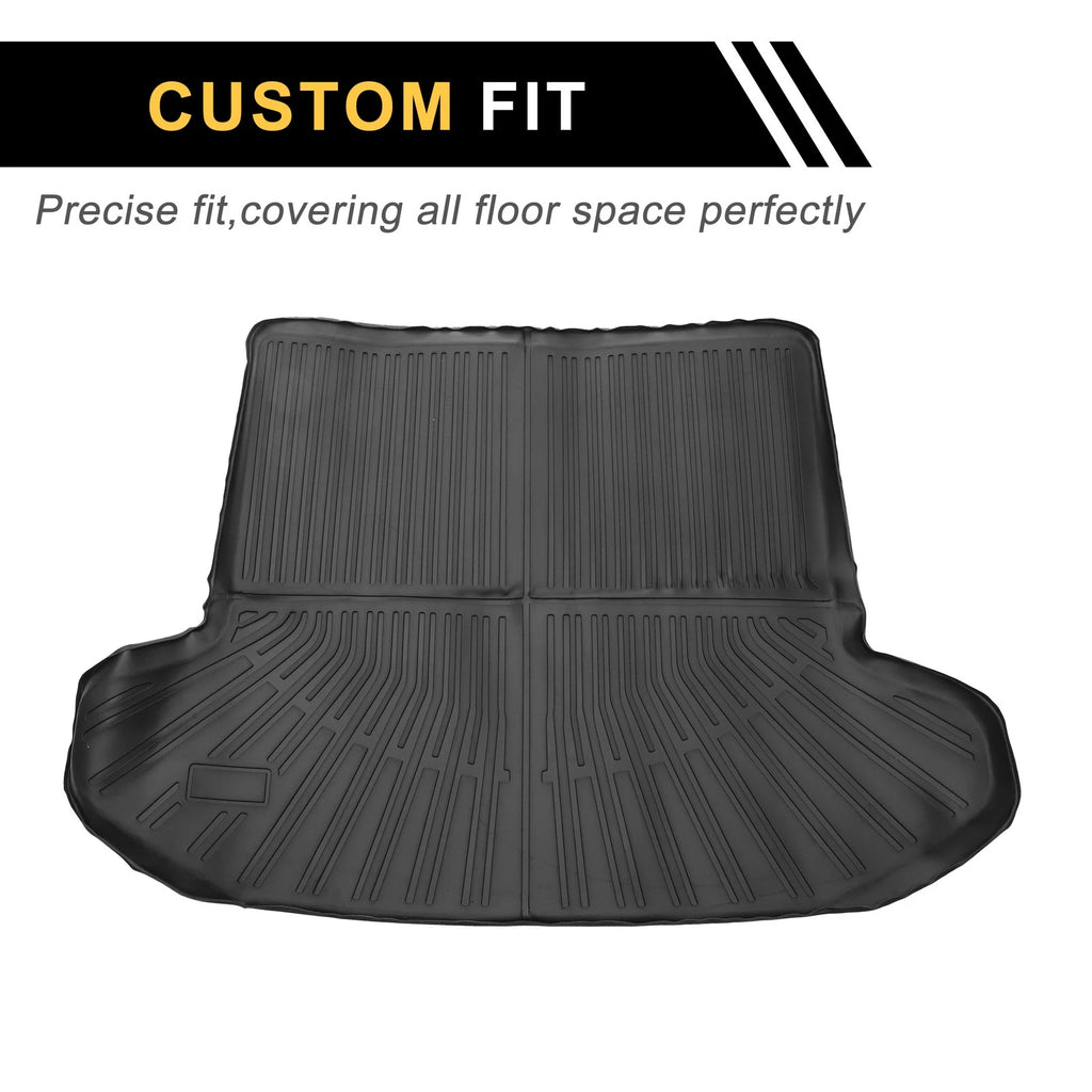 Cargo Liner Rear Trunk Mat for Kia Sportage (2023–2024) TPE Stripe Pattern