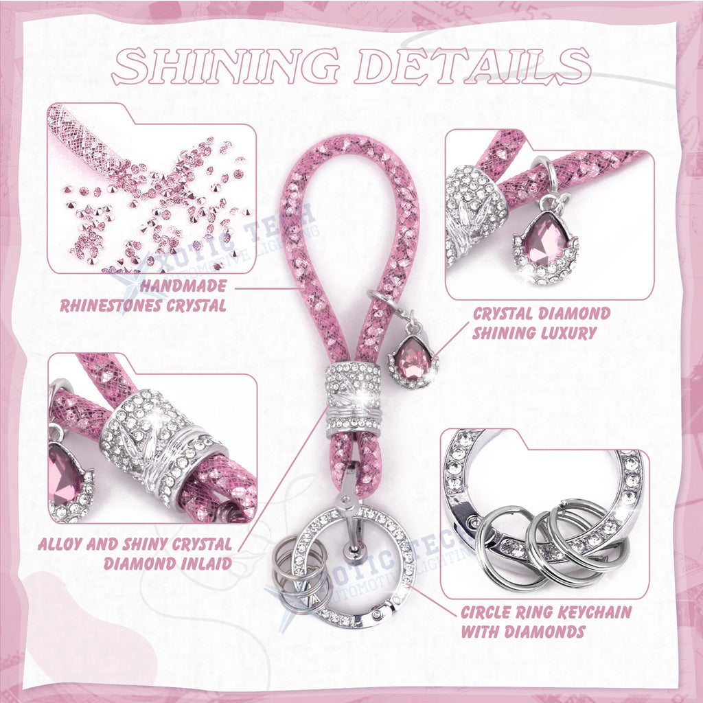 Crystal Car Keychain for Girls (2010-2015)