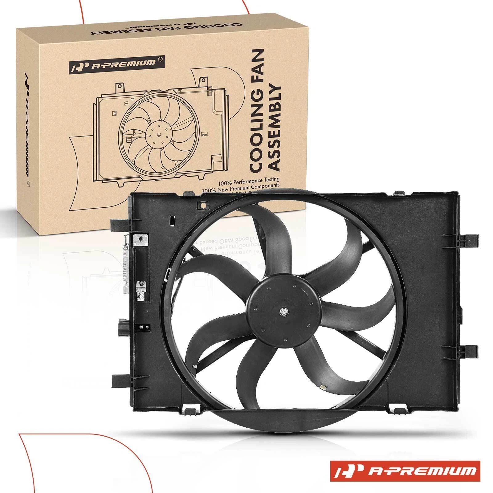 Cooling Fan Assembly with Shroud for Ford Fusion (2006–2009)