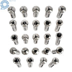 Set of 24 Collets for R8 Machines (Precision)