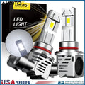 AUXITO 9012 HIR2 LED Bulbs for High Low Beam Headlight (120W, 6000K)