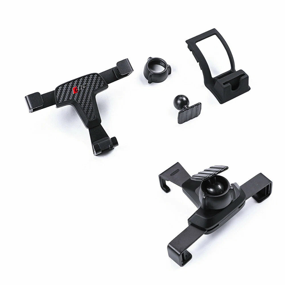 Carbon Fiber Style Phone Mount Holder for Toyota CH-R (2018–Present)