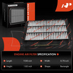 Engine Air Filter for Mitsubishi Montero, Montero Sport (1994-2004)