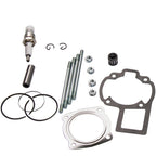 Cylinder Piston Kit Rings Gaskets Pin Top End Set for Suzuki LT80 (1987–2006)