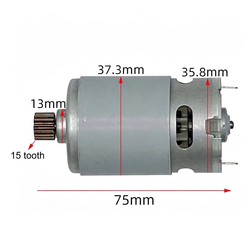 15 Tooth 550 Motor 14.4V for Small Drill Chassis (Custom Projects)