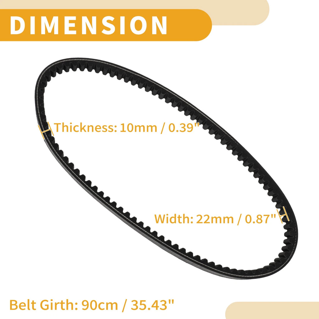 Drive Belt V-Belt No.2760114F01000 for Suzuki Burgman 250 (2007–2012)