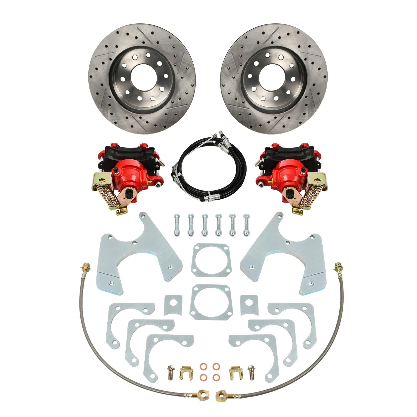 Disc Brake Kit for Chevy Chevelle El Camino Cutlass (10-12 Bolt)