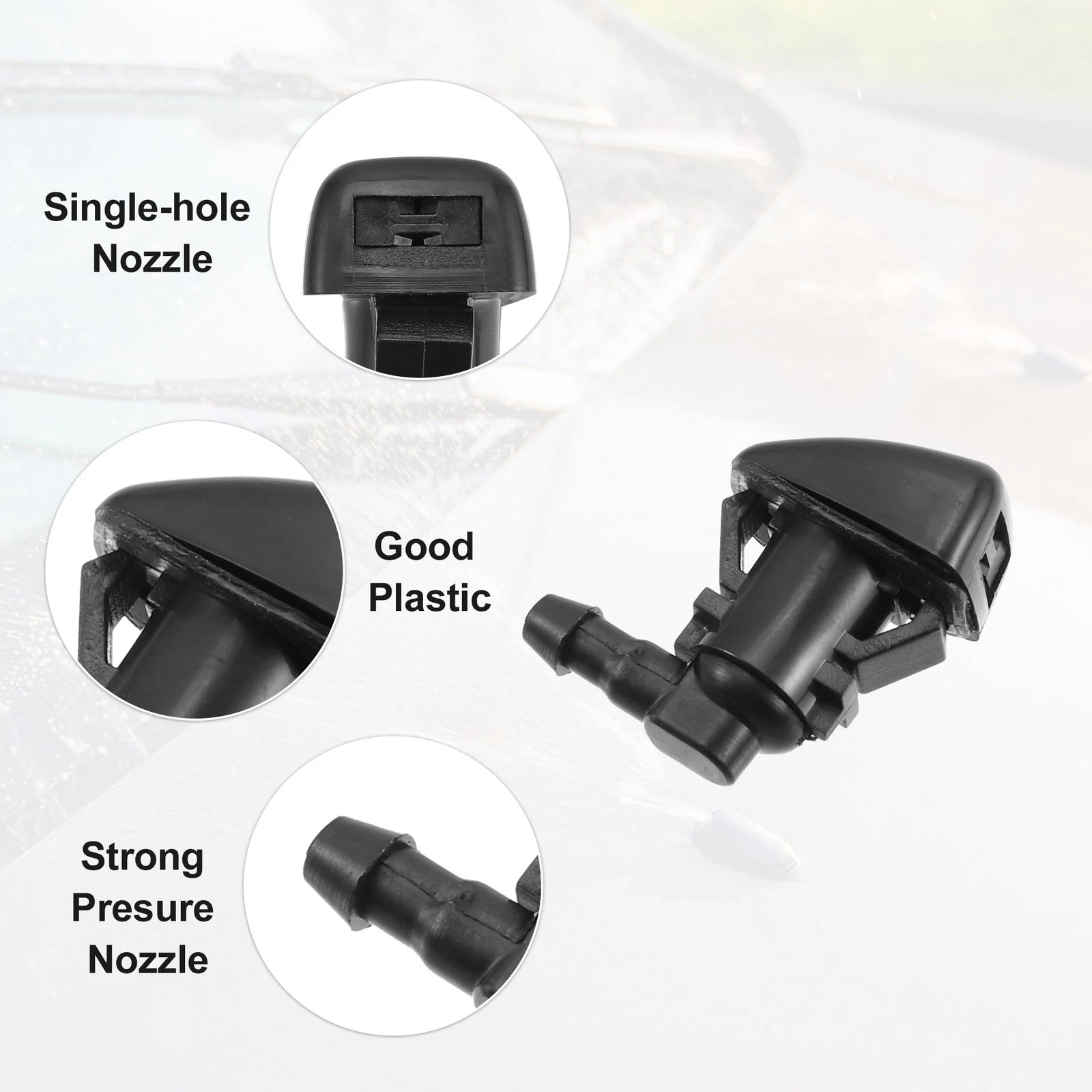 Windshield Washer Nozzle Wiper Spray Jet for Jeep Grand Cherokee (2005–2016)