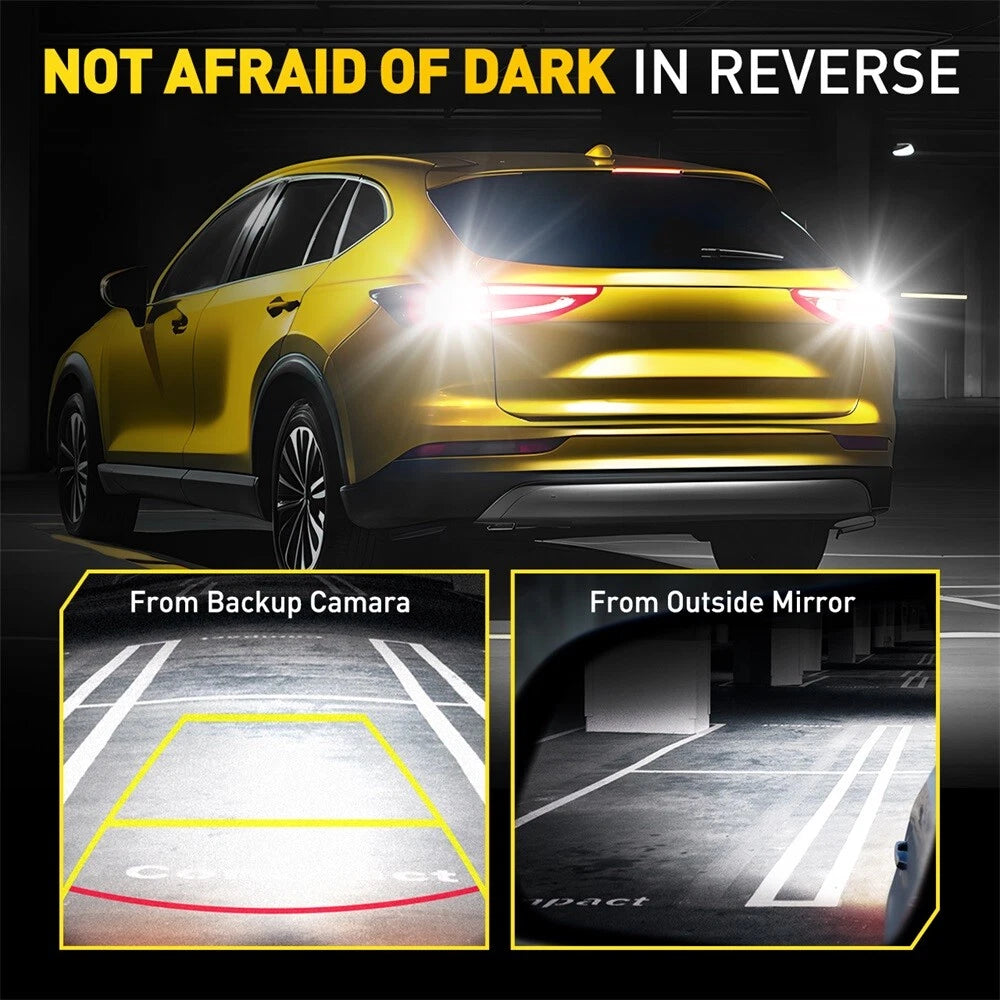 2X LED Reverse Backup Light Bulb for AUXITO T15 921 912 (6500K)