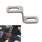 Exhaust Pipe Fixed Clamp Bracket Z for Motorcycle Universal (Z-Shaped)