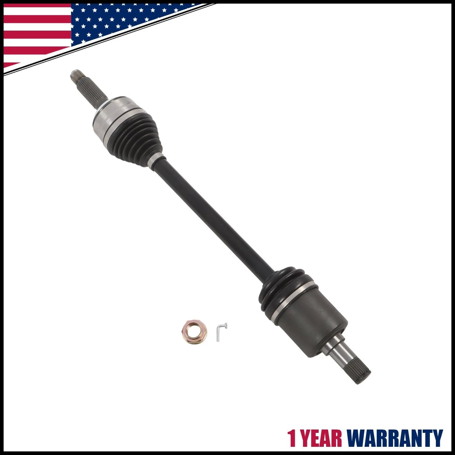 Front Left CV Axle Shaft for Honda Pilot (2009–2015) & Acura MDX (2007–2009) 66-4261