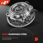 2X Front Wheel Hub & Bearing Assembly for Ford F-250 Super Duty (2013–2016)