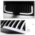 Vertical Fence Grille with LED DRL for Ram 1500 (2013–2018, 2019 Classic)