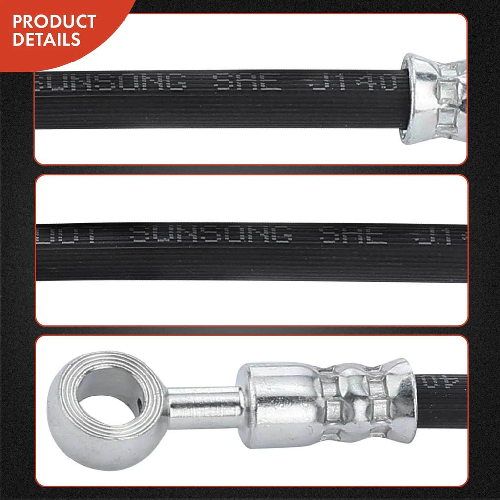 Front Left Brake Hydraulic Hose for Chevrolet Equinox (2007–2009)