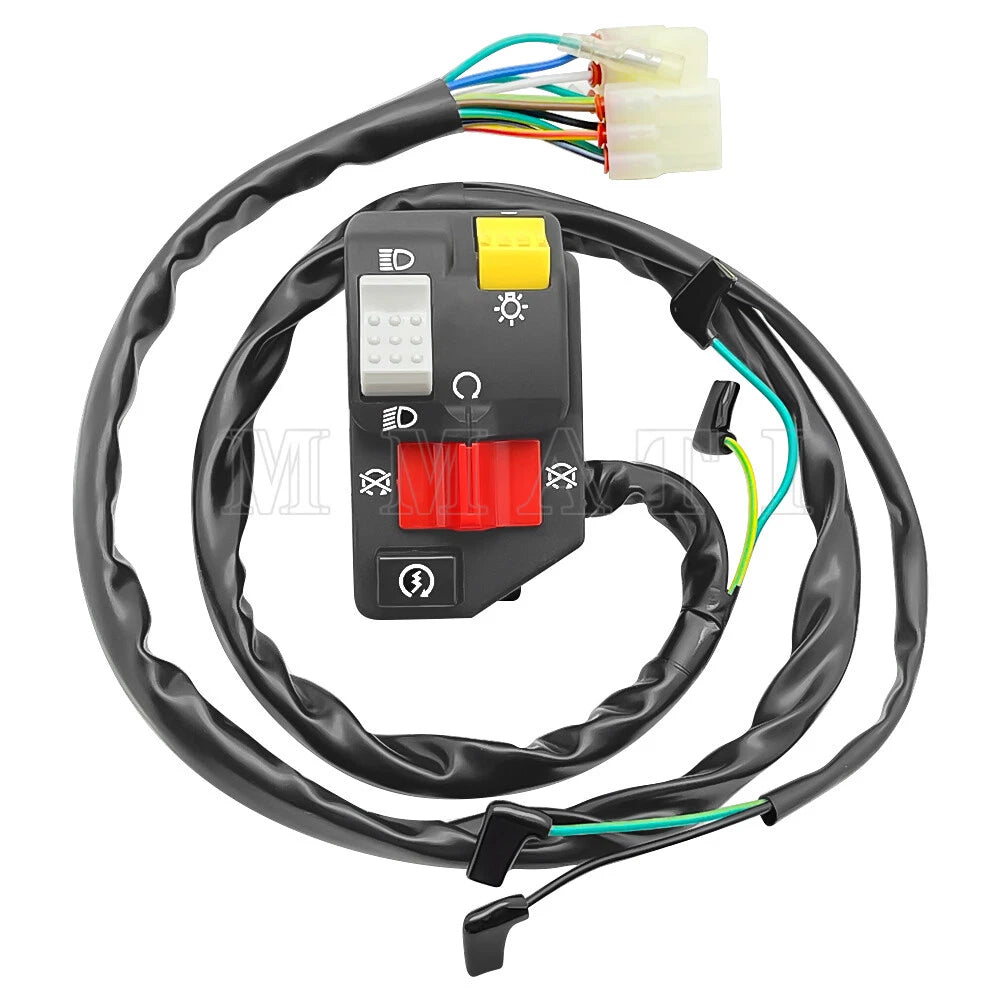 Left Switch Assembly Lighting Start Button for Honda TRX400EX (2008)