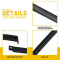 Pair Roof Weatherstrip Molding for Tundra Double Cab (2007–2020) 755510C050 755520C050