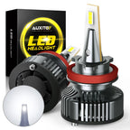 2X AUXITO H11B LED Headlight Bulbs for Kia Forte (2010–2013) Optima (2007–2015)