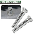 Chrome Door Lock Knobs for GM Chevy Buick Oldsmobile Pontiac (1971–1988)