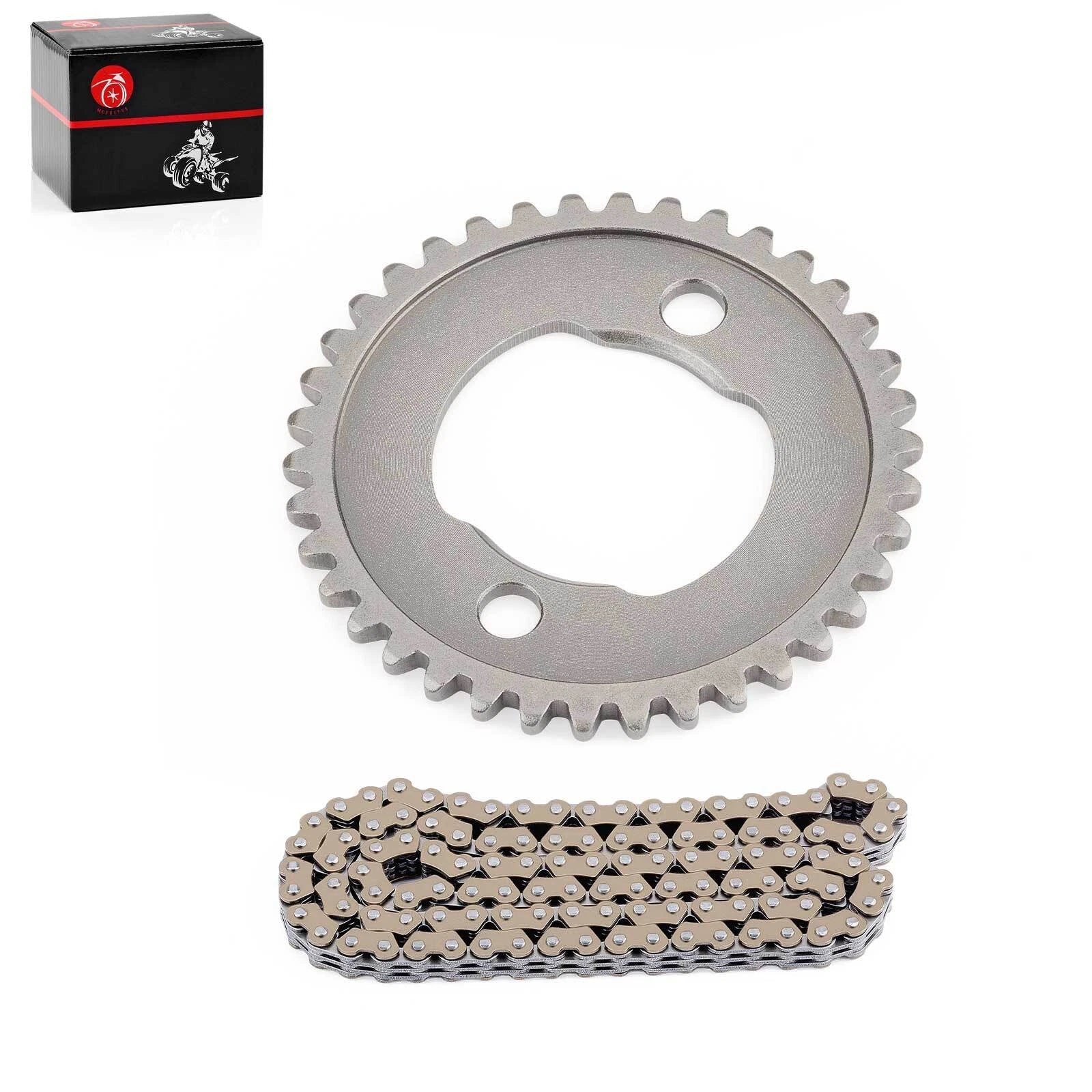 Camshaft Sprocket 38T & Cam Timing Chain for Honda Fourtrax TRX300 (1988–2000)
