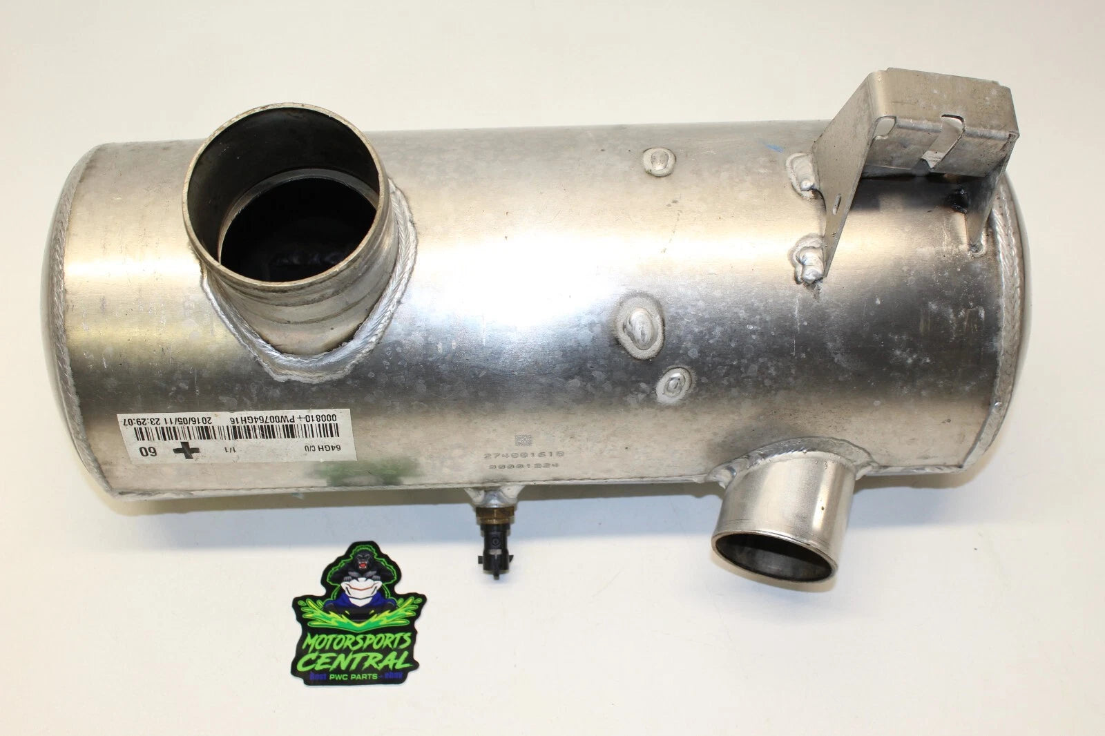 Muffler Exhaust Water Lock Box for Sea-Doo Spark GTI GTR GTS 900 (2016–2023)