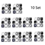 Set of 10 Carburetor Diaphragm Gaskets for Zama RB-29 (Fits RB29)