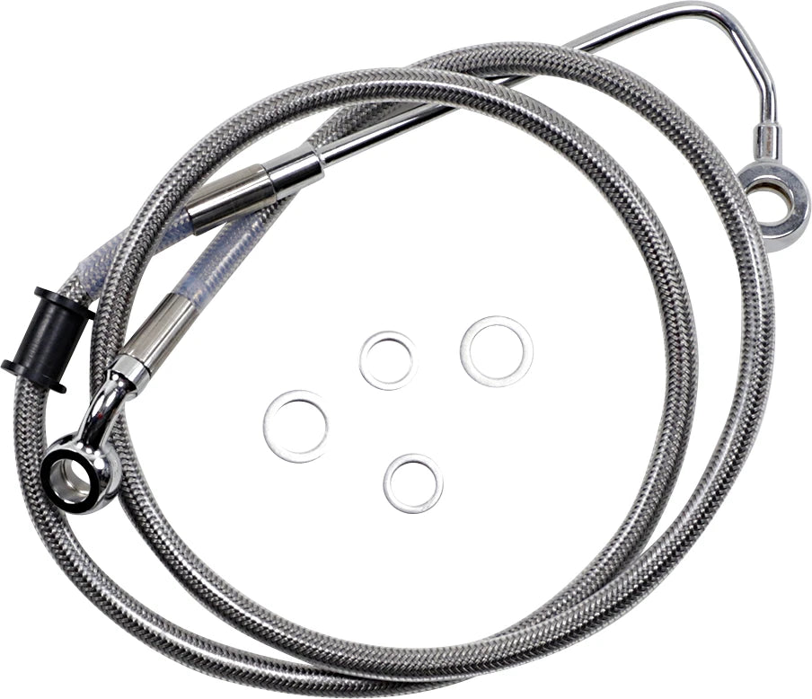 Brake Line for Harley-Davidson Softail (2015–2017) +10" Stainless Steel 618300-10