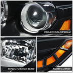 Driver Side Projector Headlight Assembly for Kia Optima (2011–2013)