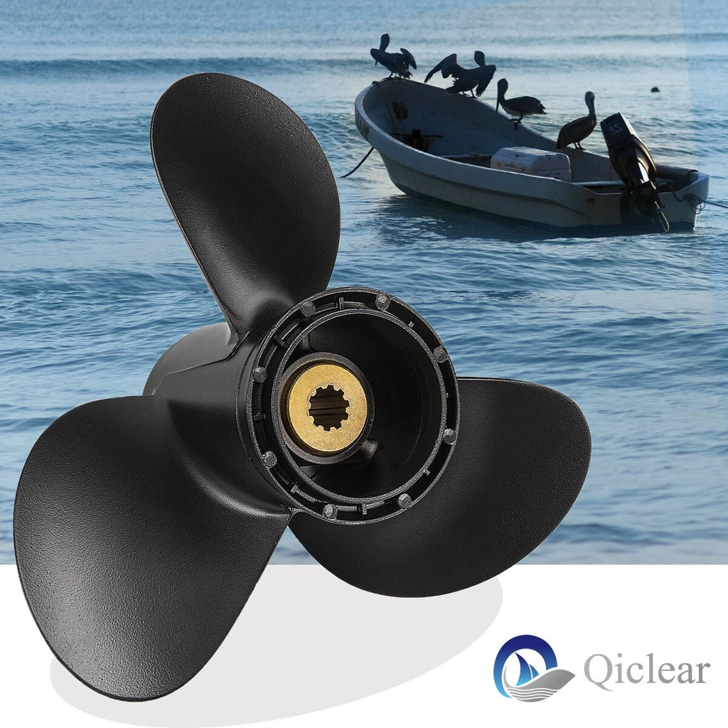 9 1/4x10 Boat Propeller for Suzuki 8-20HP (58100-90L60-019, RH)