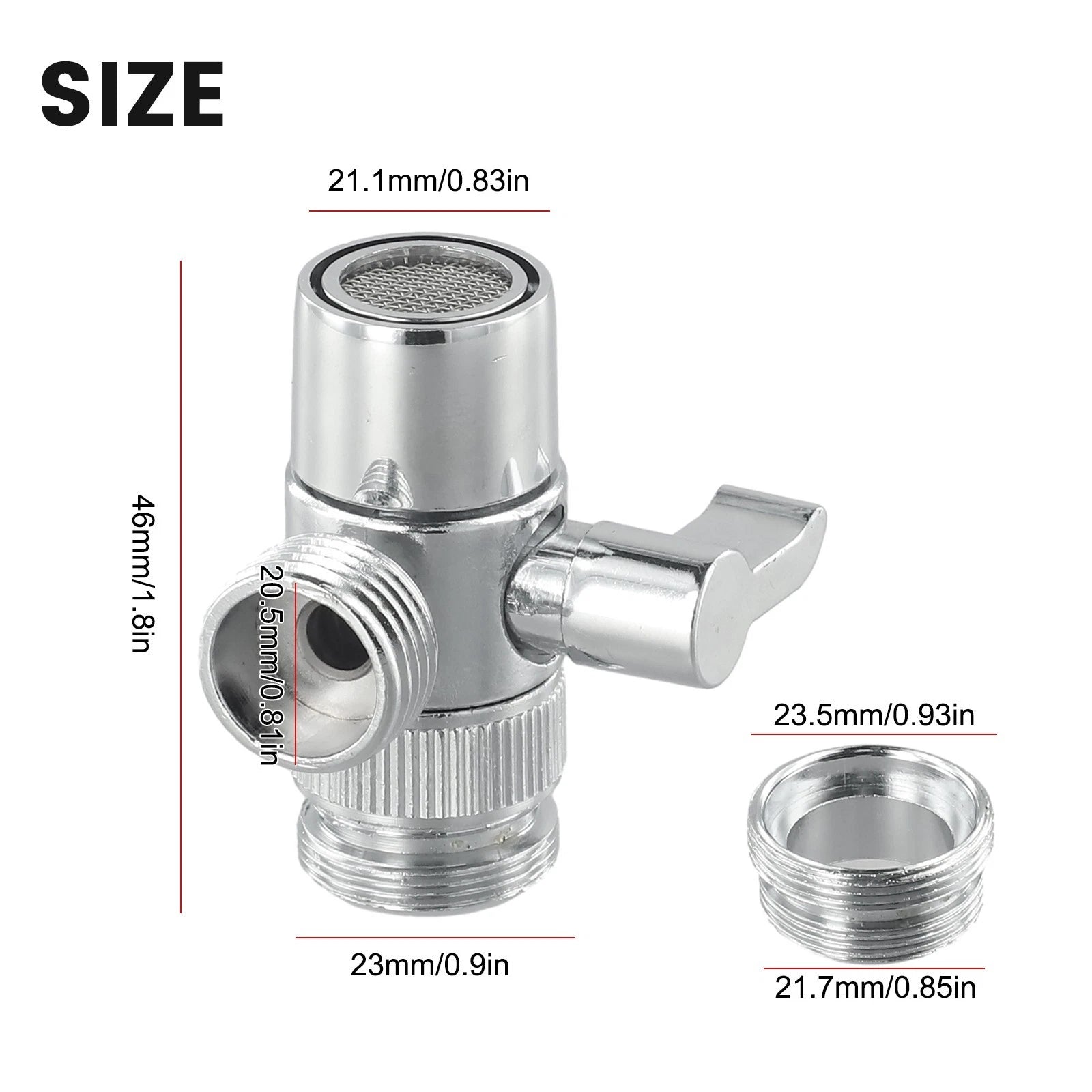 2X Pull-Down Faucet Spray Head Replacement for Kitchen Sink