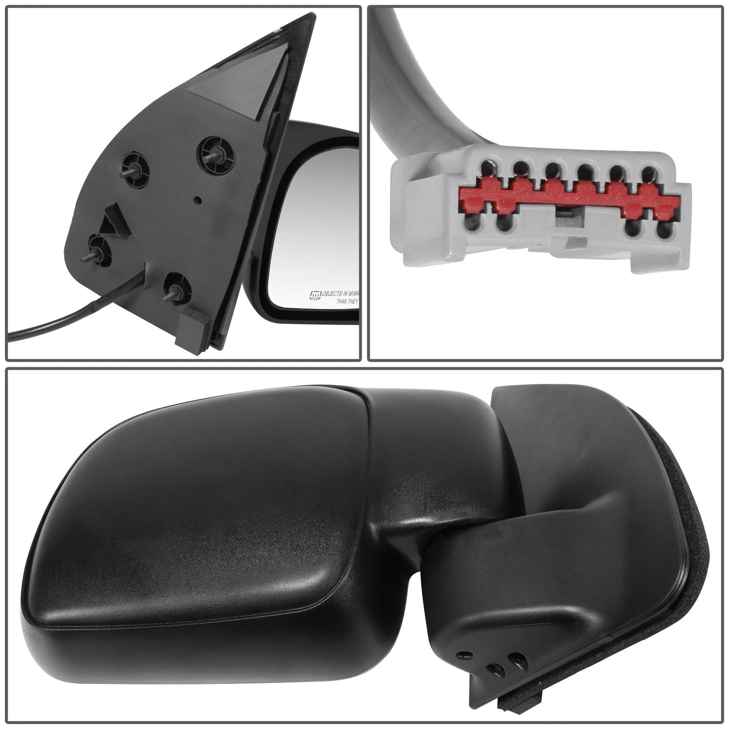 Passenger Right Side Mirror Glass for Ford Excursion (2000–2005)