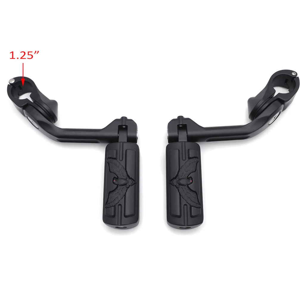 5" Long FootPeg Kit for Harley Road King, Sportster (1990–2023)