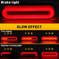Sequential LED Third Brake Light Bar for Truck Trailer