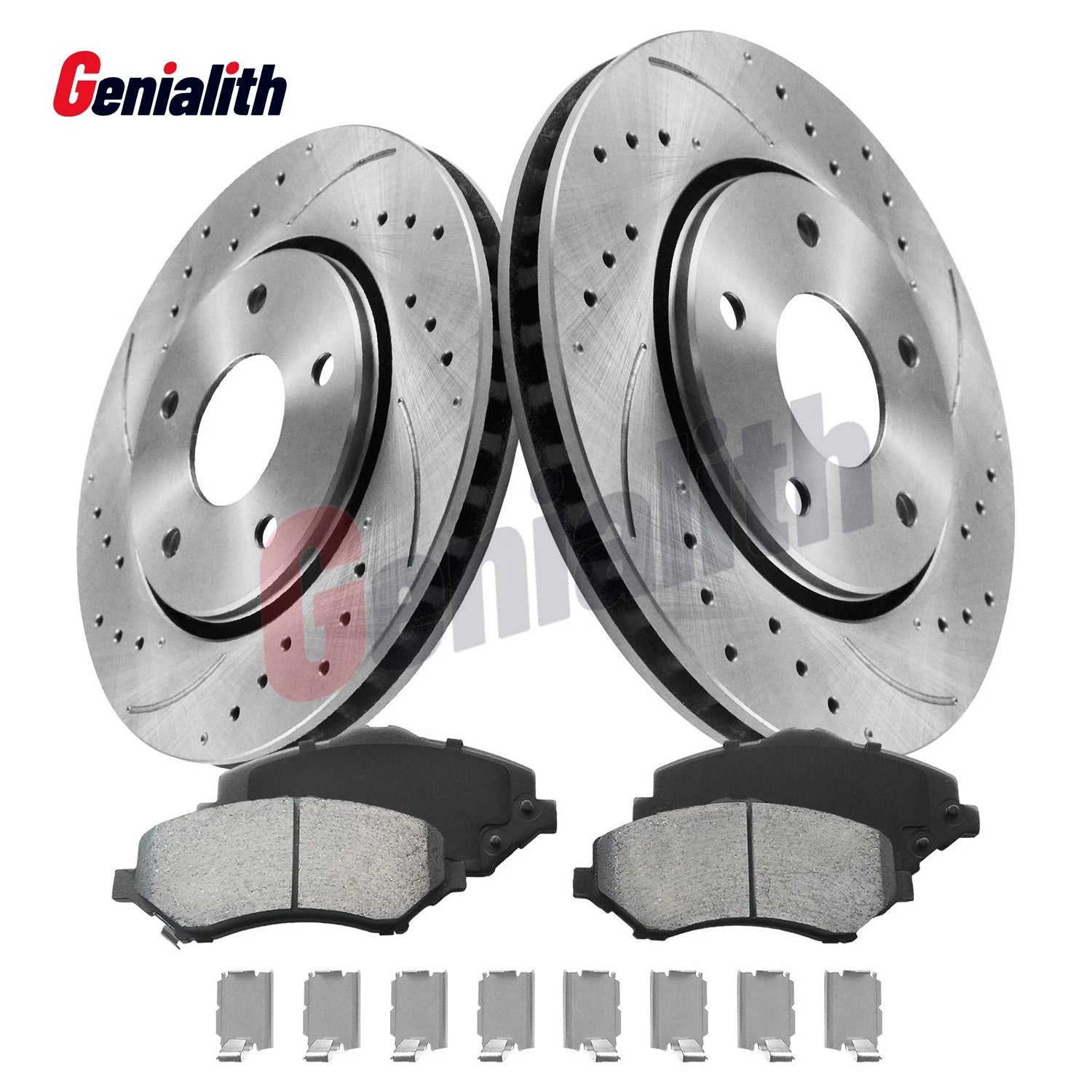 Front Disc Rotor Brake Pad for Chrysler Town & Country, Grand Caravan, Journey (2008–2016)