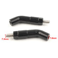Black Mirror Stem Extenders for Harley Iron 1200 XL1200NS (2018-2019)