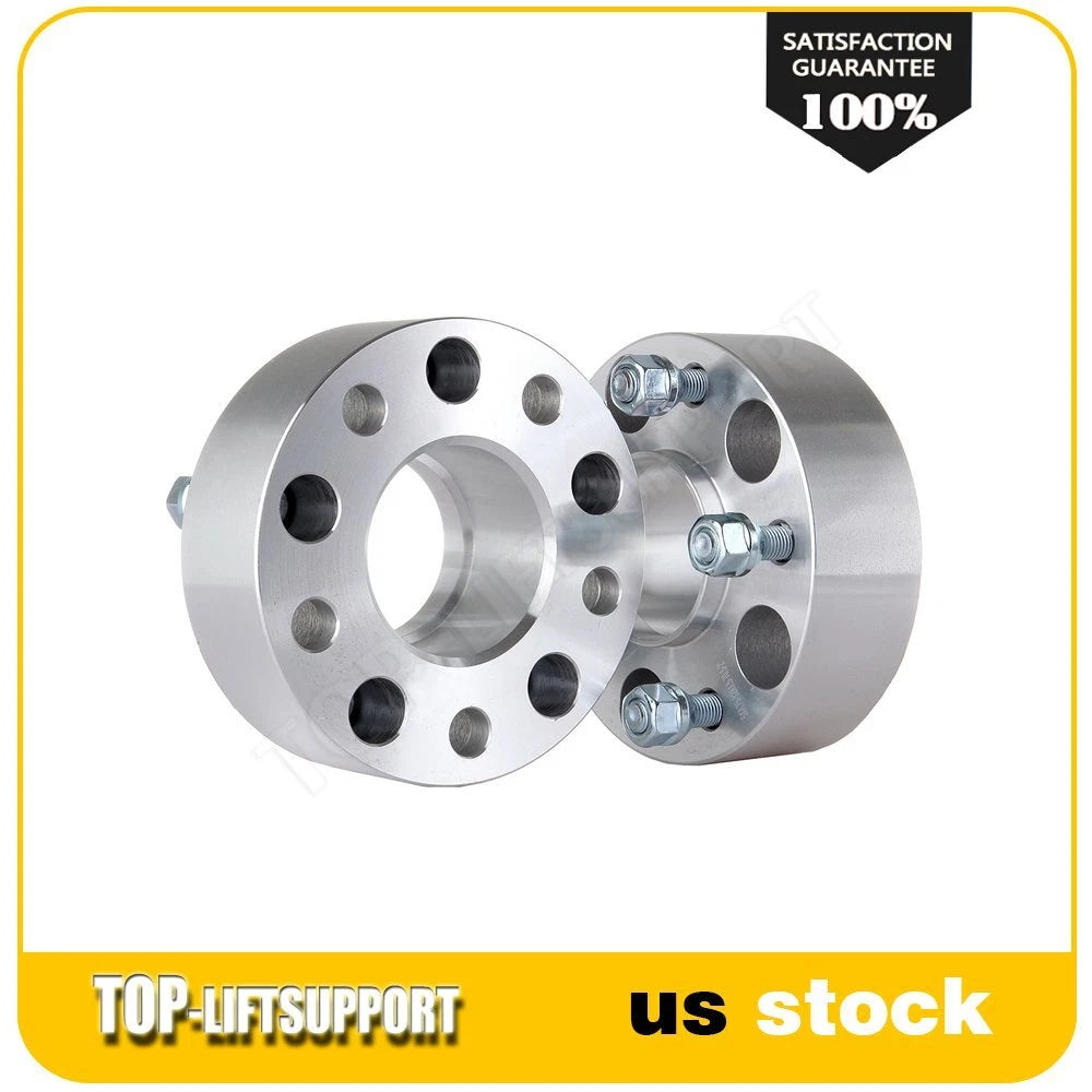 Set of 4 Wheel Spacers for Chevy S10, Blazer, Corvette (Hub Centric)