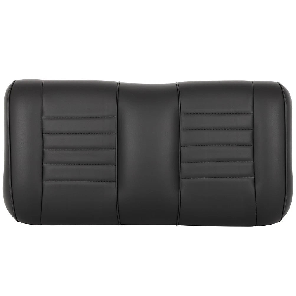 Set of 2 Black Front Cushions for E-Z-GO TXT (2000–2023)