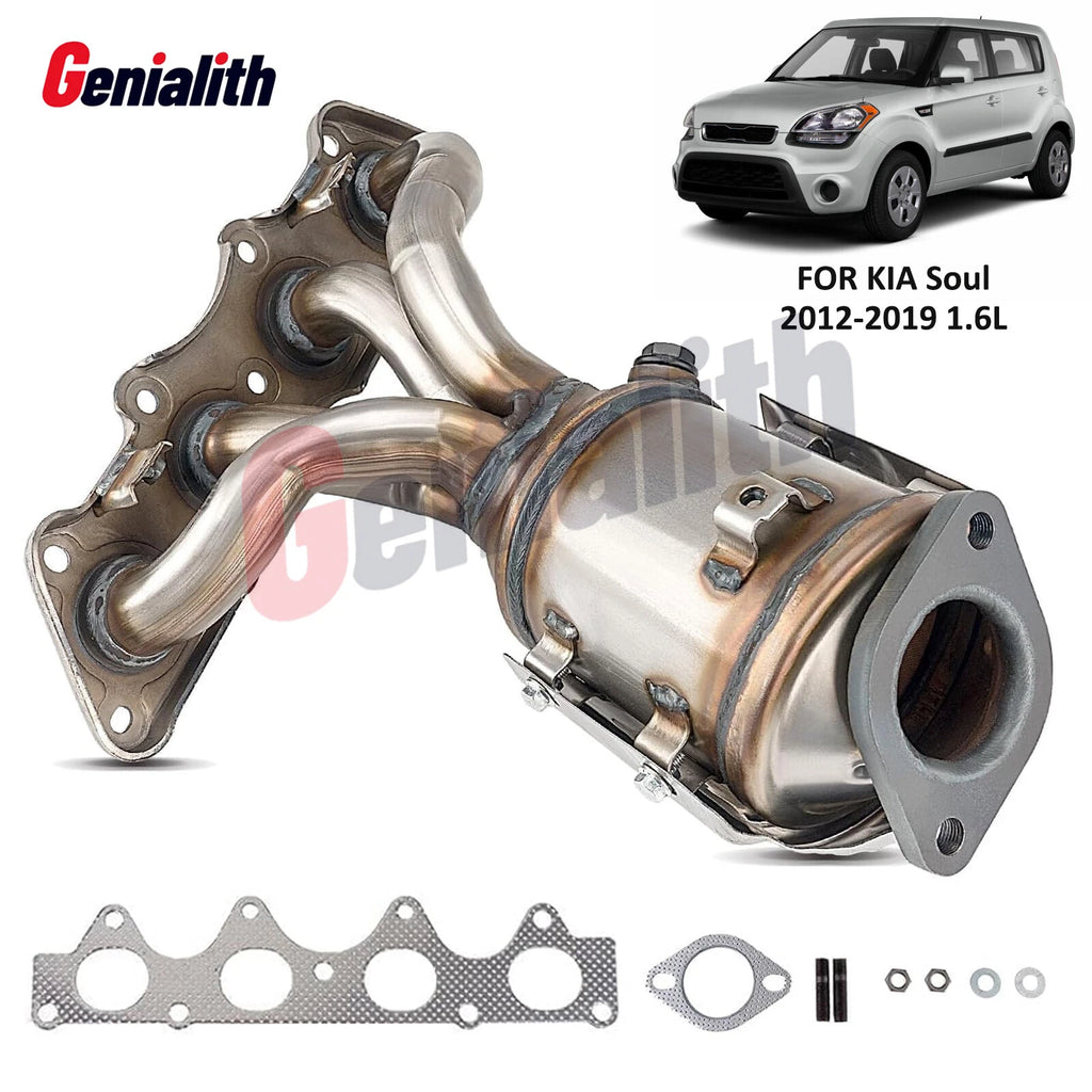 Exhaust Manifold Catalytic Converter for Kia Soul (2012–2019) 1.6L L4