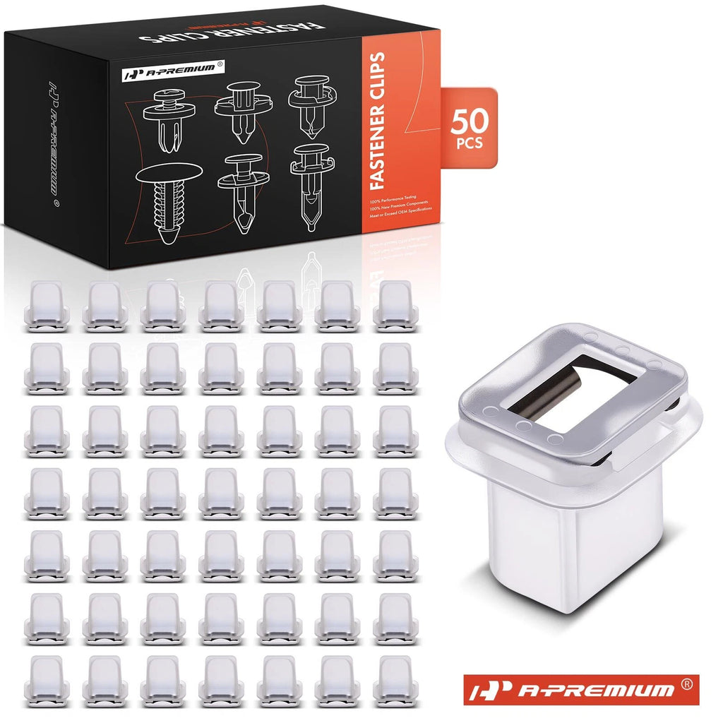 50Pcs Nylon Interior Trim Retainer Clips for BMW E38 E39 (1995–2004)
