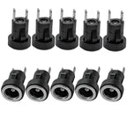 10pcs 2pin DC Power Connector 5.5mm x 2.1mm for PCB Solder Mount Socket