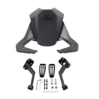 Black Rear Passenger Foot Pegs for Can-Am Ryker 600 900 (2019-2024)
