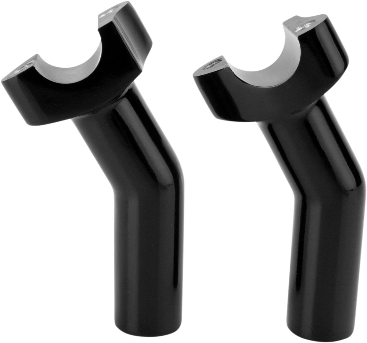 4.5" Pullback Handlebar Risers for Harley Davidson (2000–2023) - Black
