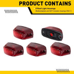 Red Rear Roof Marker Running Light Housings for RAM Promaster 1500 (2014–2023)
