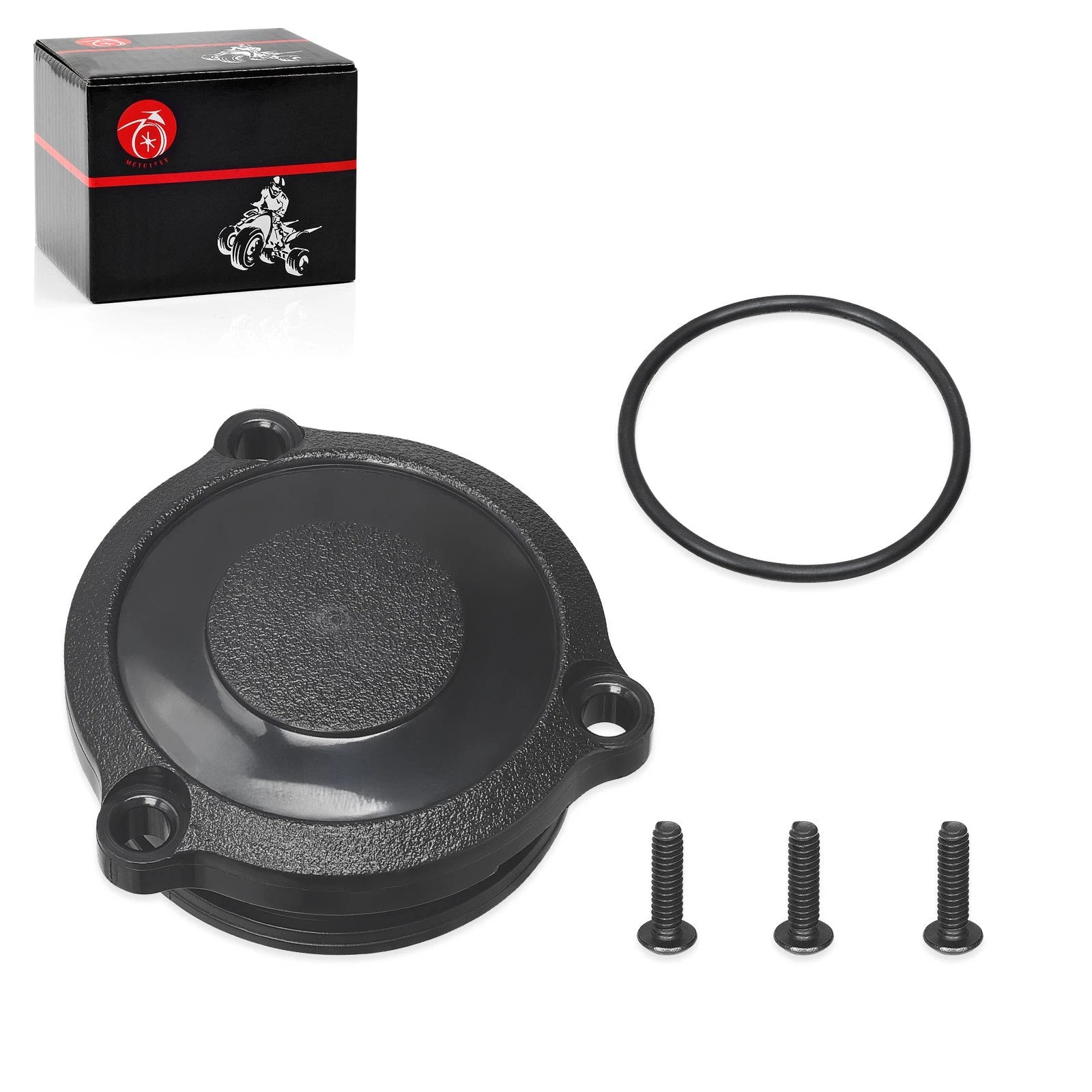 Front Wheel Hub Cap & Bolt & O-ring for Polaris Sportsman 500 (1996–2007)