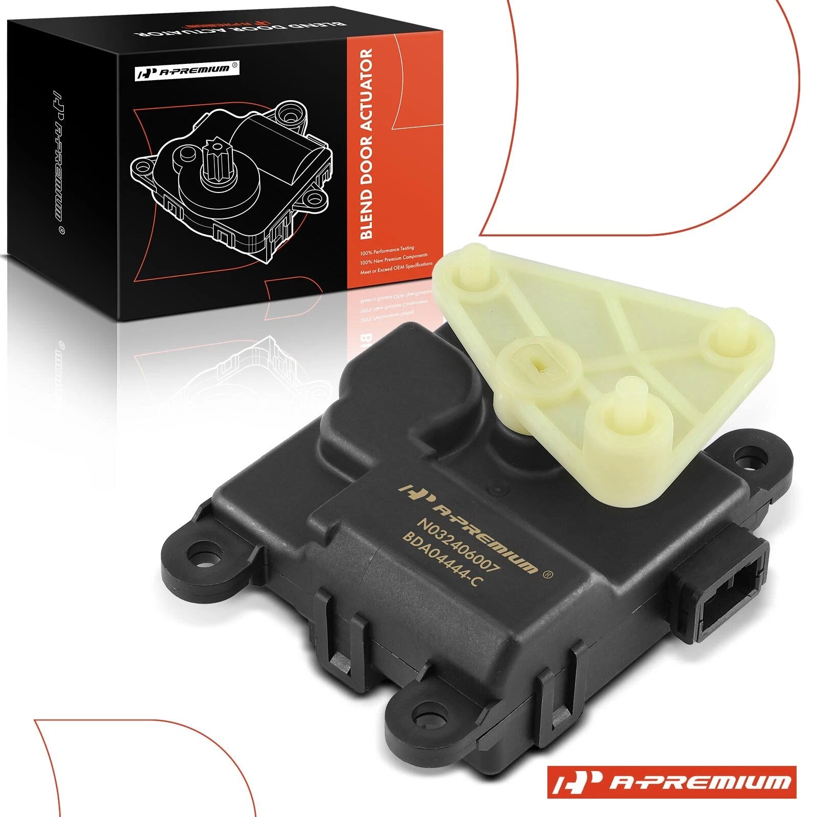 Left Main Blend Door Actuator for Honda Accord (2003–2008)