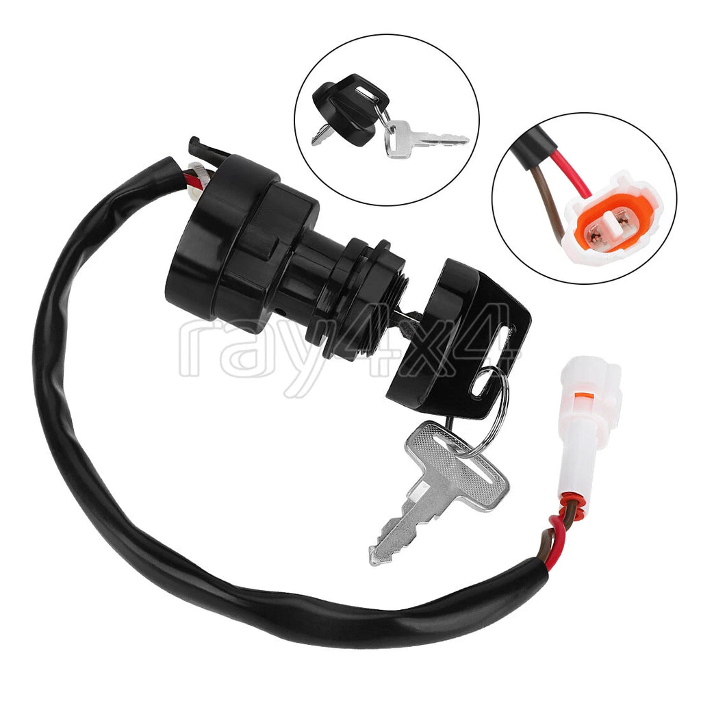 Ignition Key Switch for Yamaha Grizzly 125 350 (2004–2017) YFM125G YFM350