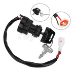 Ignition Key Switch for Yamaha Grizzly 125 350 (2004–2017) YFM125G YFM350