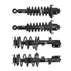 Set of 2 Front & Rear Strut Shock Spring for Toyota Corolla (2014–2019)