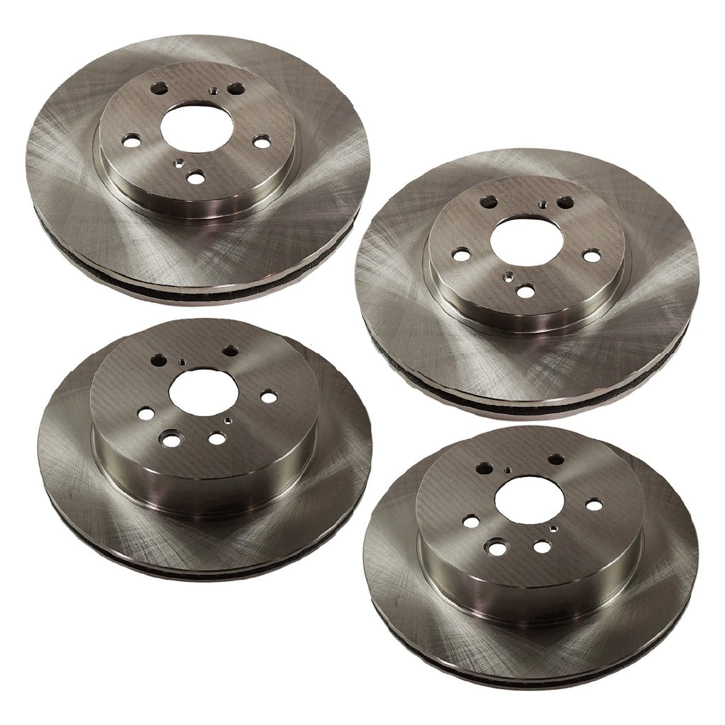 Front & Rear Brake Disc Rotors for Lexus IS250 (2010–2015)